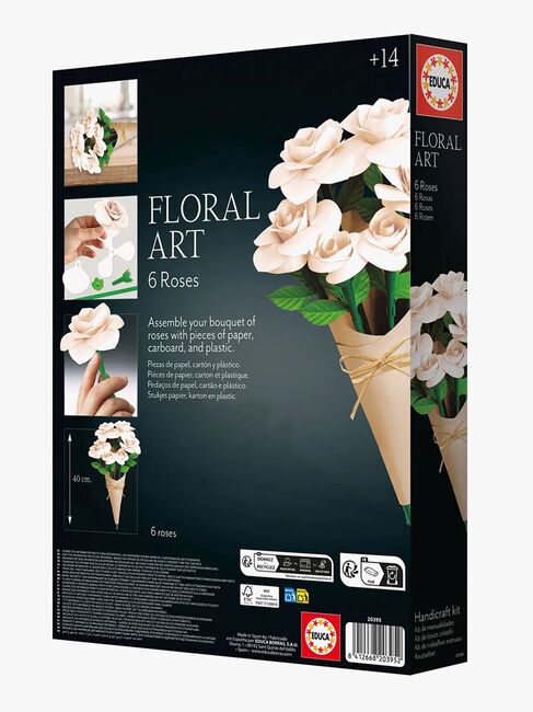 Educa Hobbysett Roser, Hvit