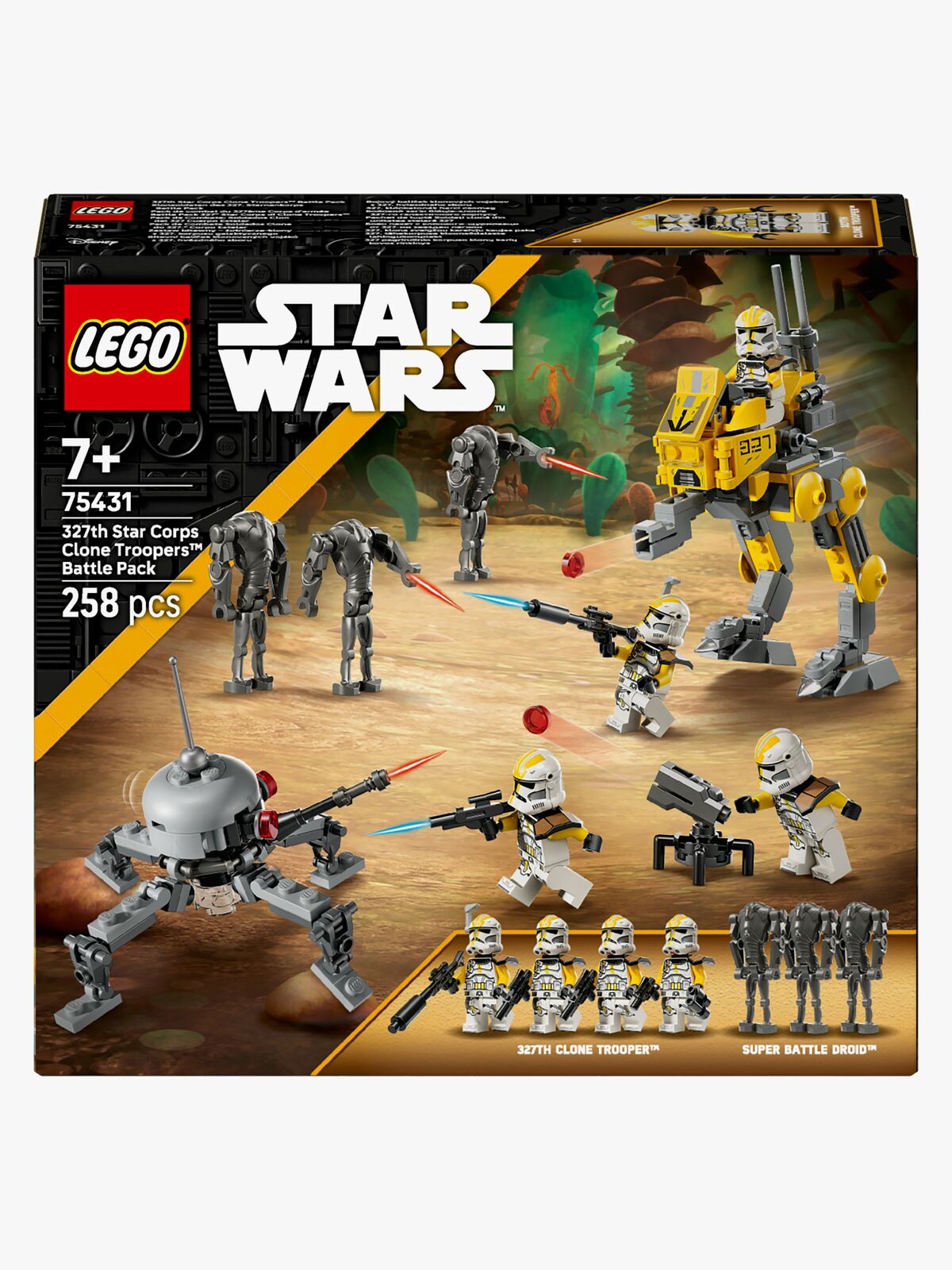 LEGO Star Wars 75431 Stridspakke med klonesoldater fra 327. stjernekorps