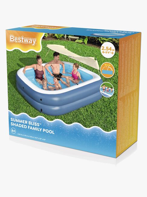 Bestway Barnebasseng med Solbeskyttelse Summer Bliss