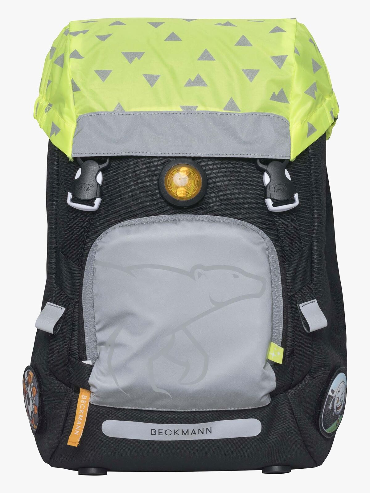 Beckmann Reflekstrekk til Ryggsekk, Gult