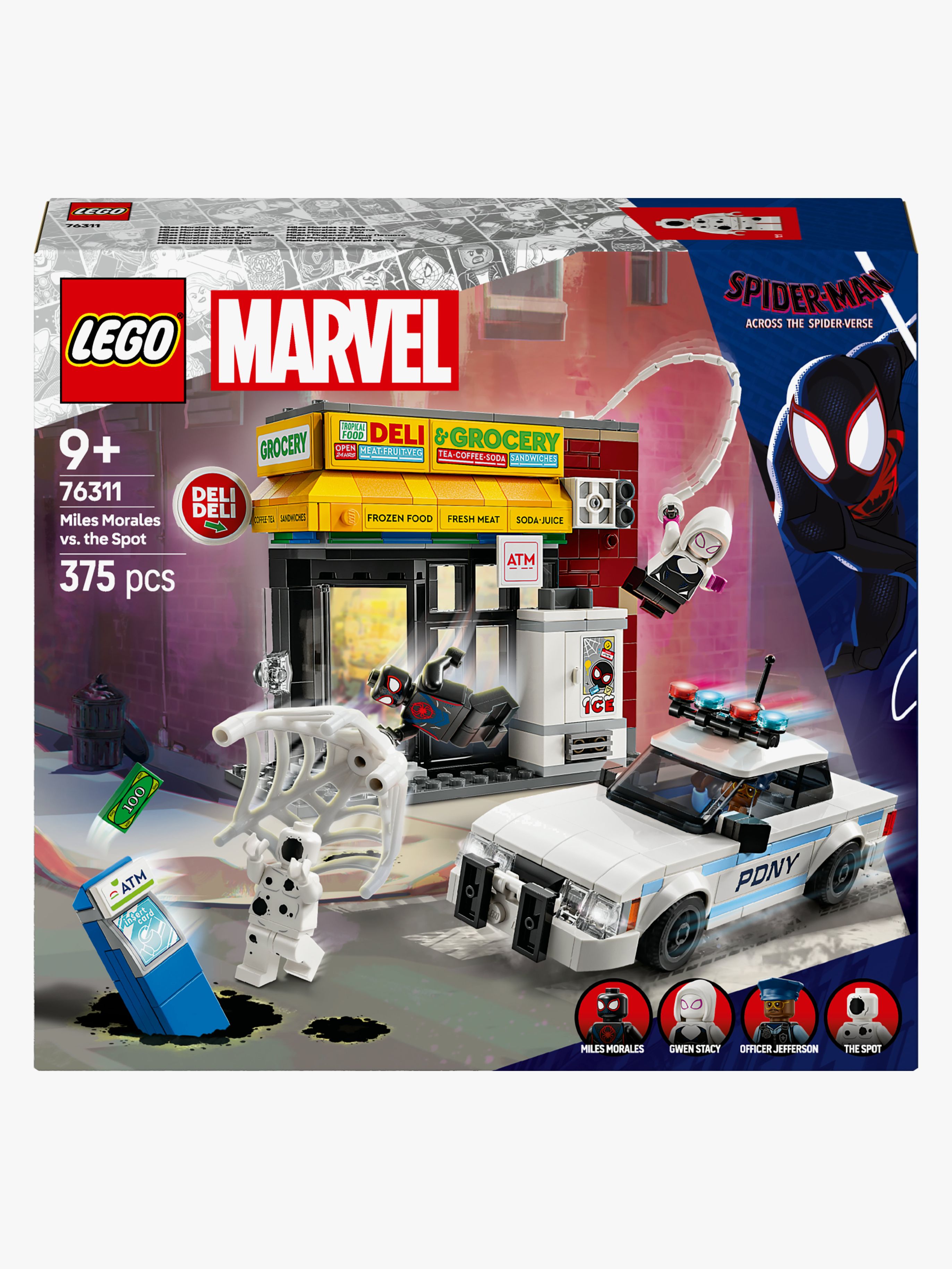 LEGO Super Heroes 76311 Spider-Verse: Miles Morales mot Spot - Byggesett - Plast
