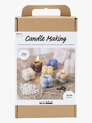 Creativ Company Hobbysett Lysstøping Boblesoyalys DIY