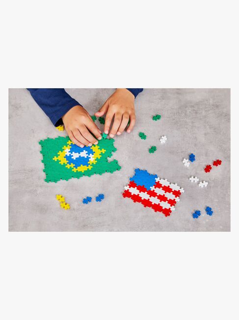 Plus-Plus Verdens Flagg Puslespill