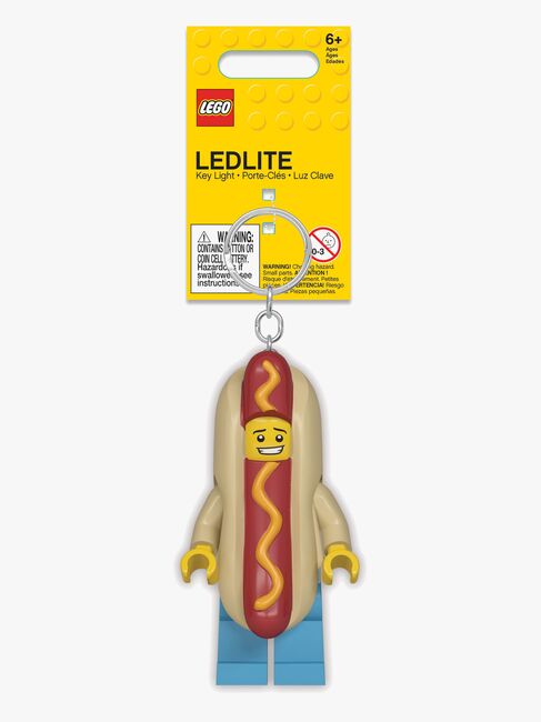 LEGO Iconic Hot Dog Man Nøkkelring med LED-lys