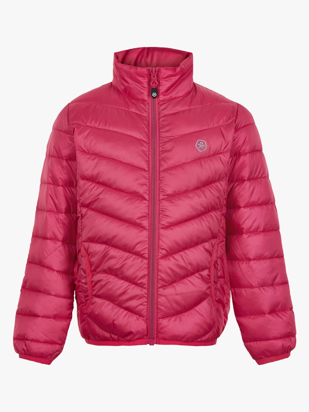 Color Kids Kviltet Packable Jakke, Honeysuckle