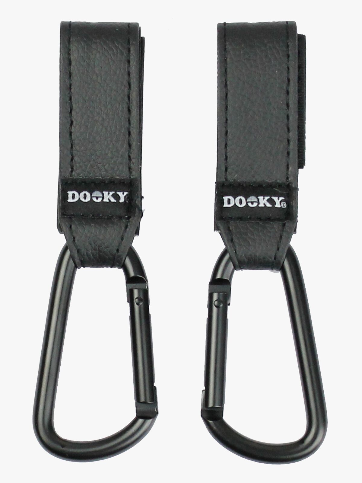 Dooky Barnevognkroker 2-Pakk, Black
