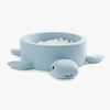 MeowBaby Boucle Turtle Ballbasseng, Dusty Ice Blue