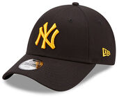 NewEra League Essential 9Forty Baseballcaps, Black/Gold