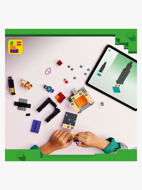 LEGO Minecraft 21584 Reise gjennom portalene til Nether og End