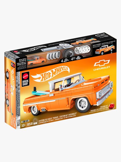 Mattel Brick Shop Hot Wheels Elite Series Brick Shop Hot Wheels Byggesett Custom ’62 Chevy Pickup 858 Deler