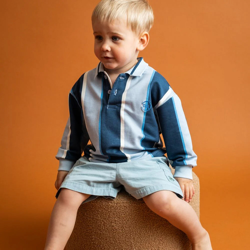 That's Mine Victor Poloskjorte, Multi Stripe