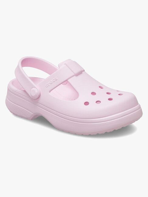 Crocs Classic Mary Jane Sandaler, Pink Milk