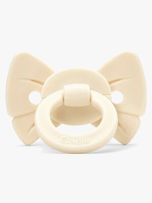 Elodie Binky Bow Smokk 3+, Oat White