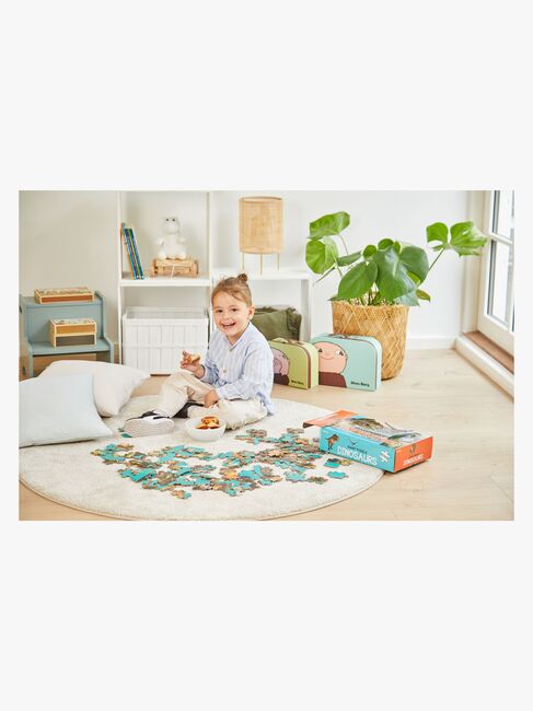 Barbo Toys Stor Gulvpuslespill Dinosaur 120 Brikker