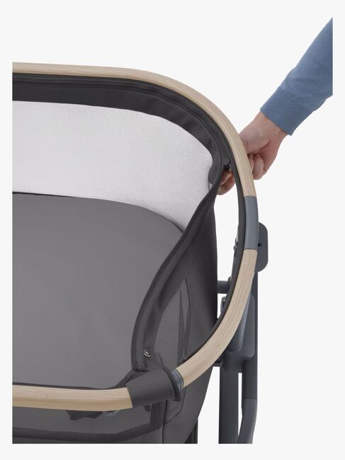Maxi-Cosi Iora Air Bedside Crib, Beyond Graphite