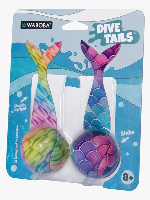 Waboba Dive Tails Dykkeleke 2-Pakk, Blandet
