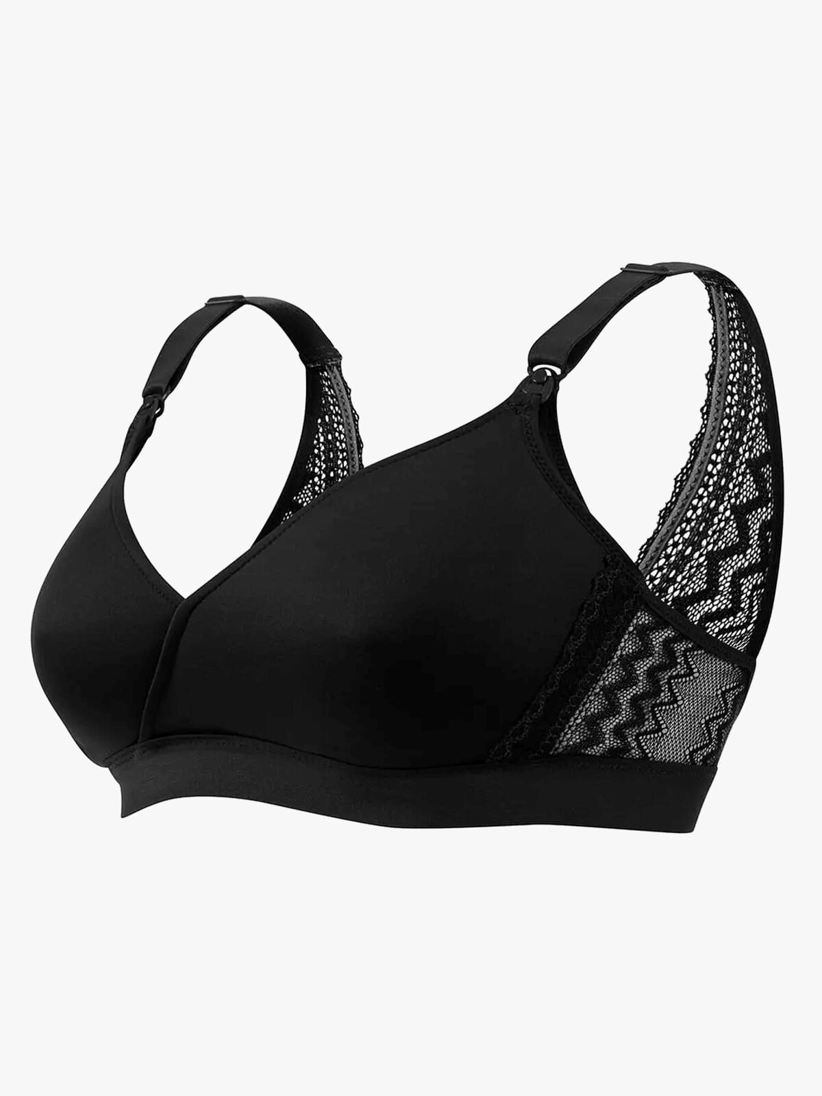 Cache Coeur SERENA Gravid-/amme-bh, Black