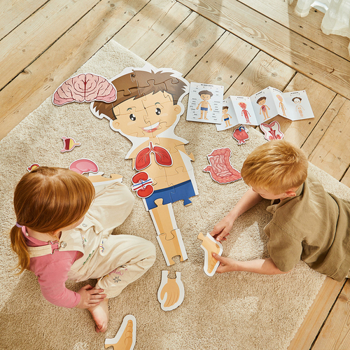 Barbo Toys Body Puslespill Gutt 36 Brikker