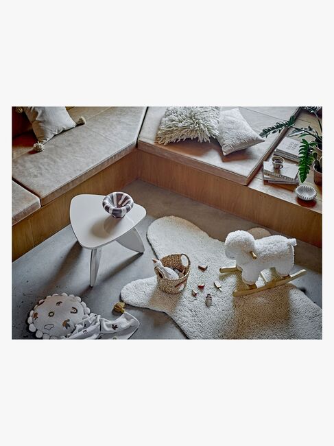 Bloomingville Gulvteppe Bjørn 140x200, Hvit