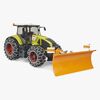Bruder Claas Axion 950 Traktor med Snøkjetting & Plog
