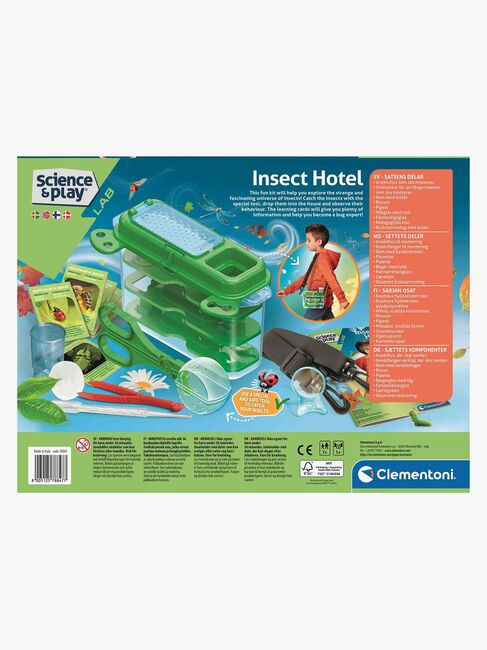 Clementoni Science & Play Insekthotell Vitenskapssett