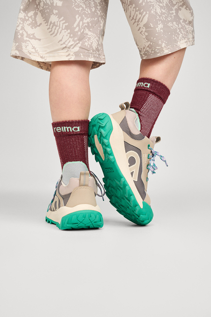 Reima Kulkuri  Vanntette Sneakers, Earthy Beige