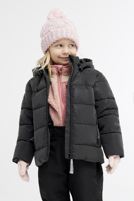 Nordbjørn Star Reflekterende Vinterjakke, Svart