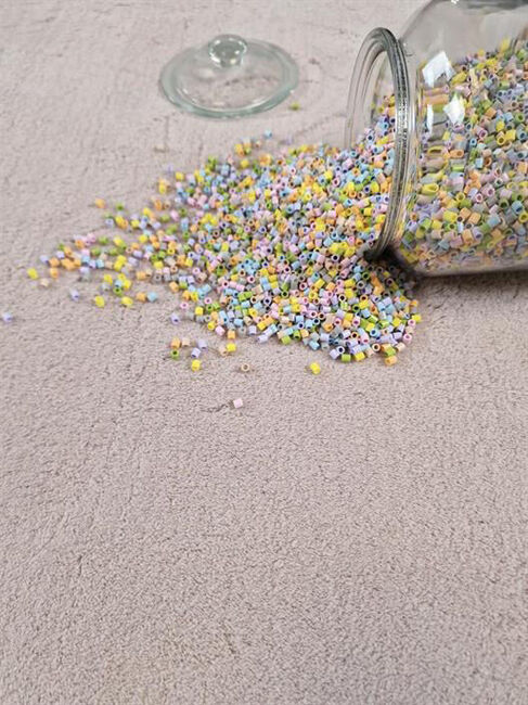 KMCarpets Gulvteppe Rund 120, Soft Dusty Pink