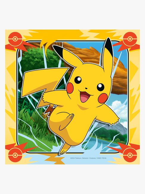 Ravensburger Pokémon Puslespill 3x49 Brikker