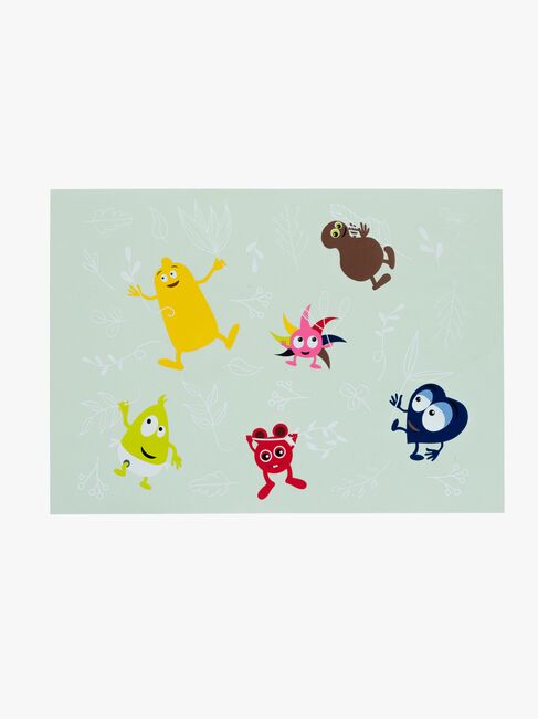 Babblarna Spisebrikke Silikon, Blå