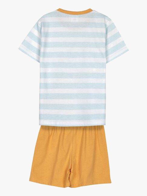 Bluey Pysjamas, Lyseblå/Oransje