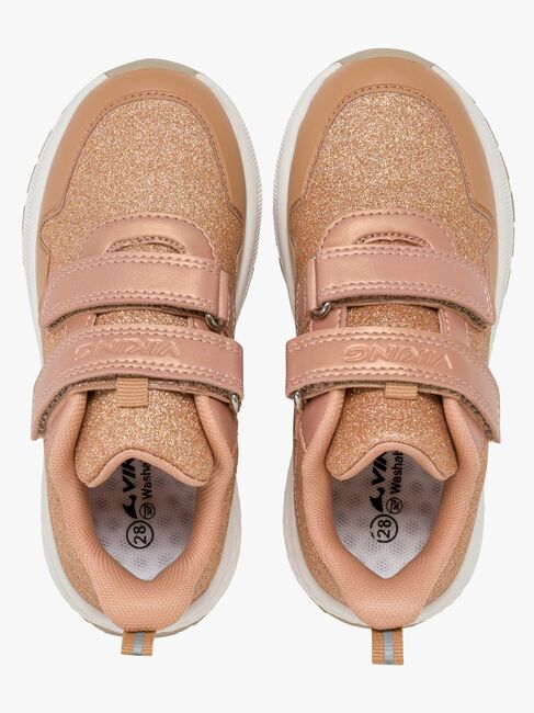 Viking Bouncy Glitter 2V Sneakers, Gold