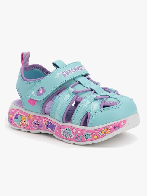 Skechers Play Scene Splash Cute Crew Sandaler, Blue