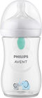 Philips Avent Natural Response Tåteflaske 260 ml, Airfree, Elefant Deco