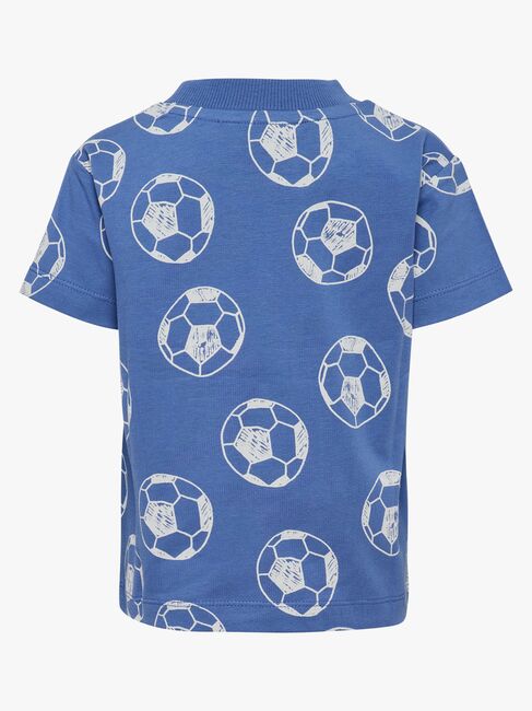 Hummel Mini Loose T-skjorte, Dutch Blue