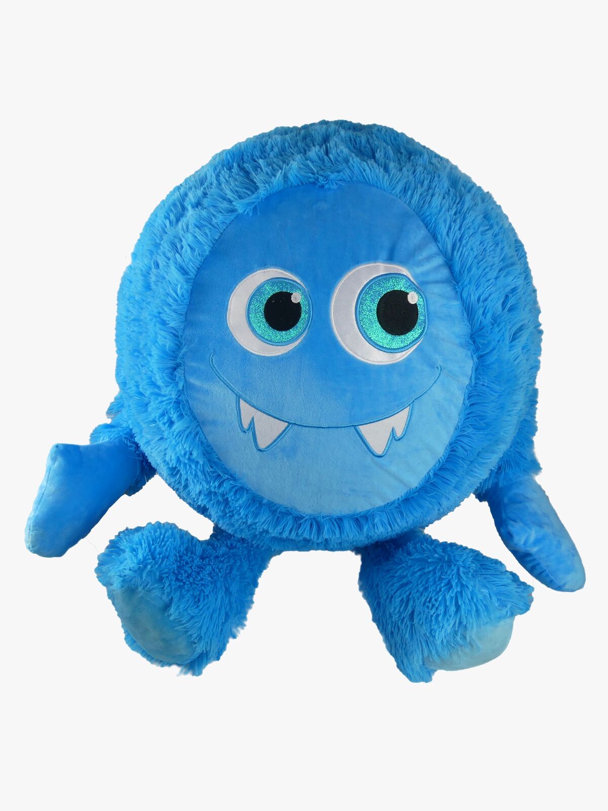 SportMe Fuzzy Monster Lekeball 50 cm, Blå