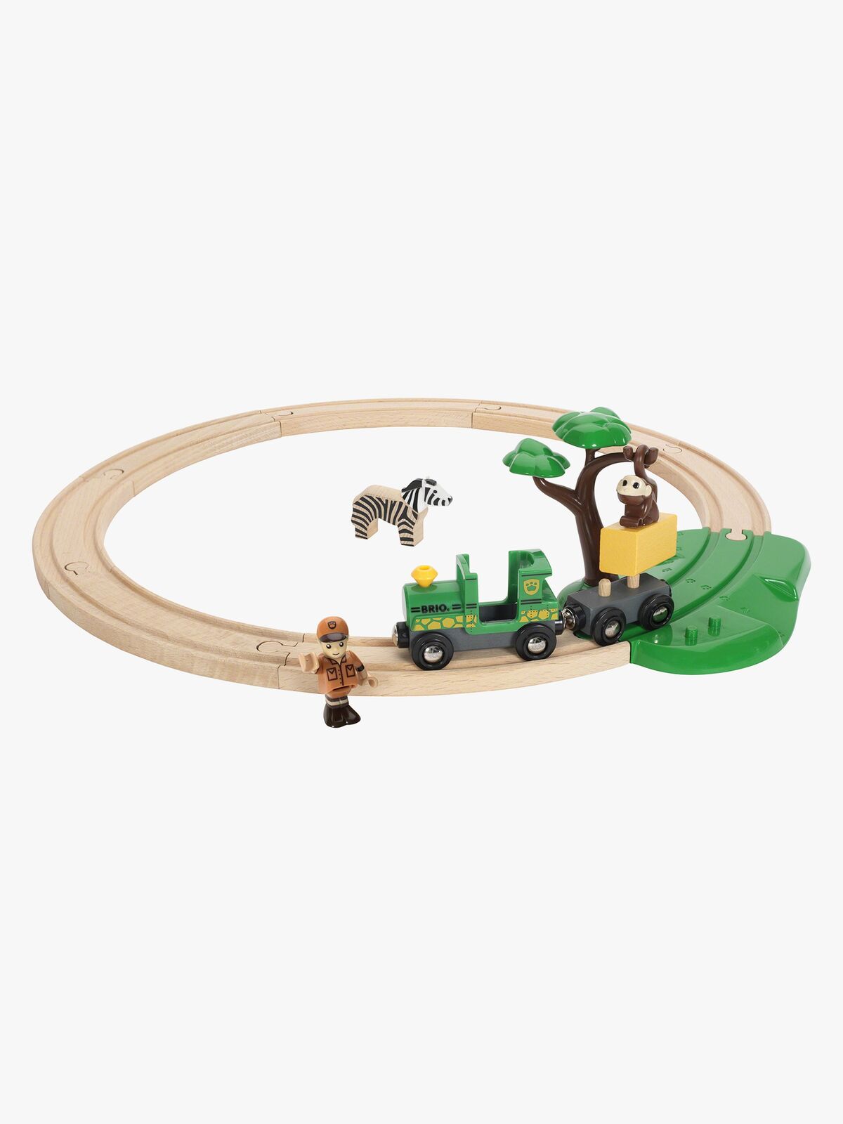 BRIO World 33720 Safari Togbanesett
