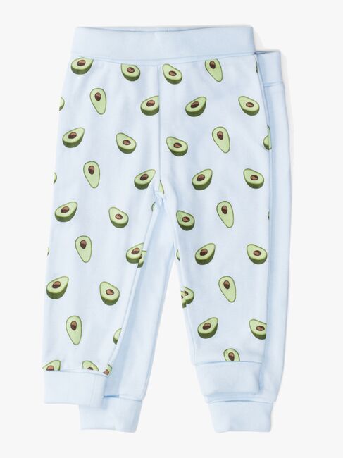 Tiny Treasure Willow Bukse 2-Pack, Baby Blue