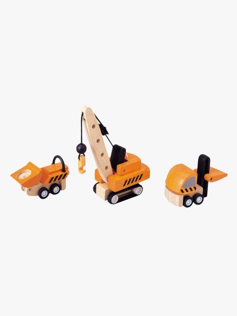 Plan Toys Anleggsmaskiner 3 Stk