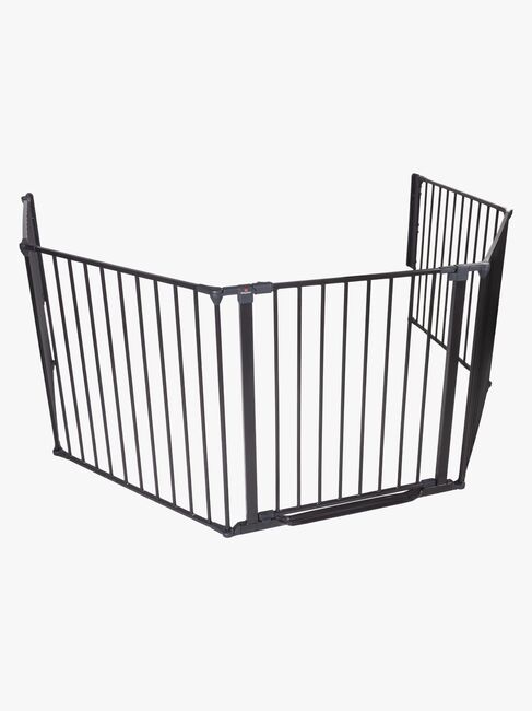 BabyDan Flex StepFree XXL Skrugrind, Svart