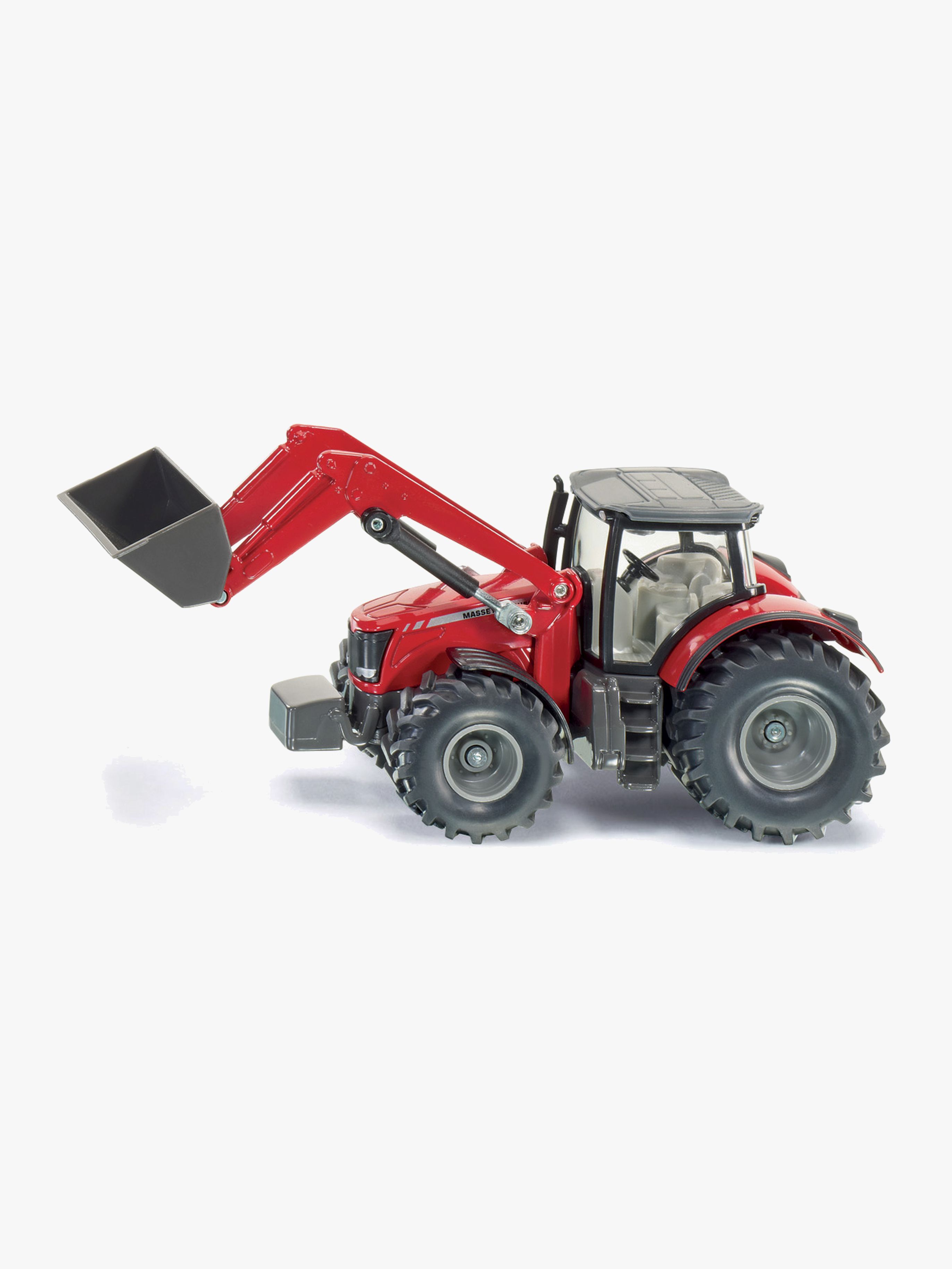 Siku Traktor med Frontlaster Massey Ferguson -  Anleggsmaskiner