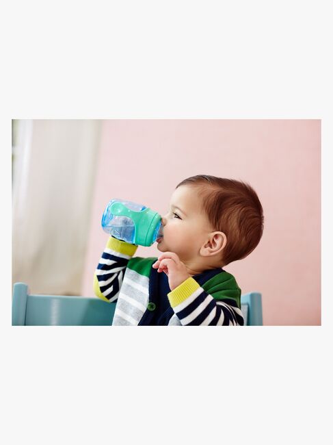 Philips Avent Classic Tåtekopp 200 ml, Blue/Green