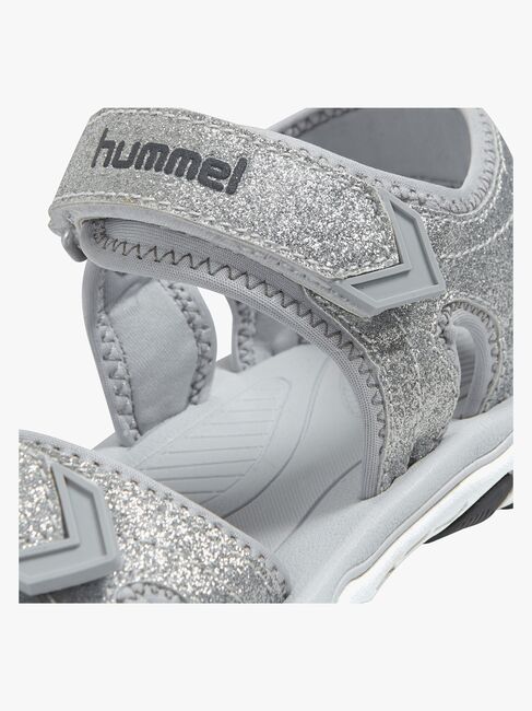Hummel Glitter Jr Sandal, Silver