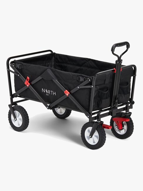 North 13.5 Light Tralle Med Bremse, Black