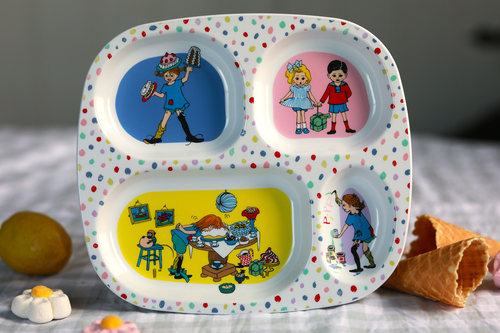 Pippi Langstrømpe Bursdag Delt Tallerken