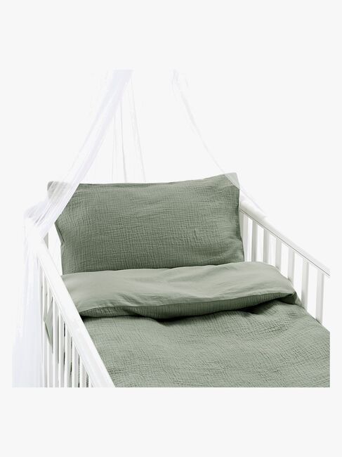 Borganäs Sengesett Sprinkelseng Rolling 100 x 130 2-delt, Grønn