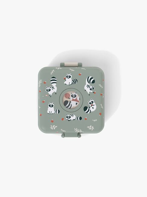 Monbento Snacky Bento Matboks, Raccoon