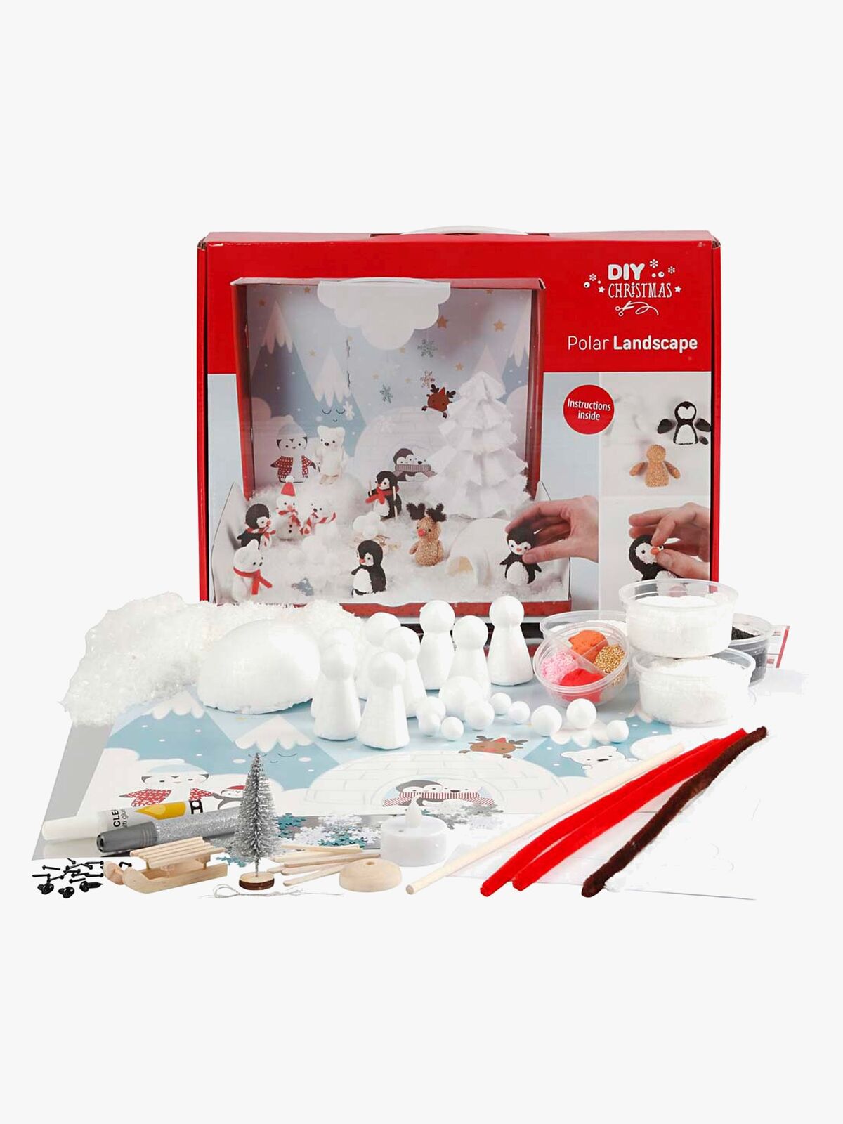 Creativ Company Hobbysett Polarlandskap