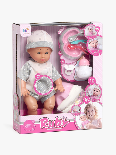 Cloudberry Castle Dukke Sally Spise-Tisse 35cm