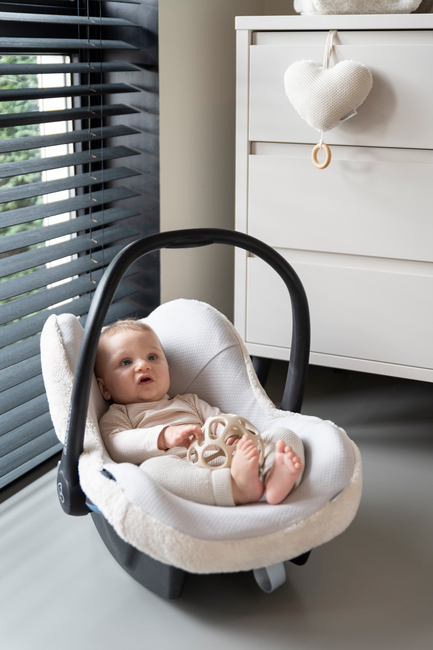 Baby's Only Cozy Beskyttelsestrekk til Bilstol, Warm Linen